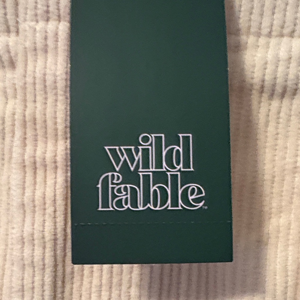 Wild Fable High Waist Cream Corduroy Shorts - Picture 2 of 10